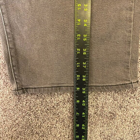 Levi’s Women’s Ribcage Straight Ankle Jeans Plus Size 22 W M Gray NWT $69 - Picture 11 of 16